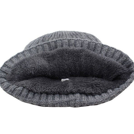 European And American Knitted Hat Men's Autumn And Winter Hat