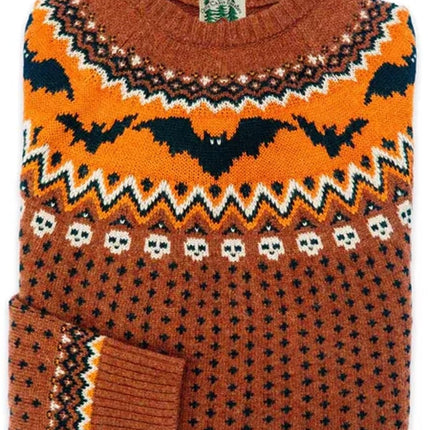 Women's Simple Loose Digital Printed Round Neck Sweater