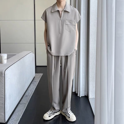 Outer Wear Sleeveless Shirt Thin Casual