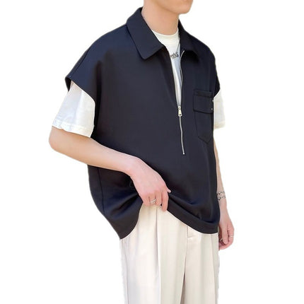 Outer Wear Sleeveless Shirt Thin Casual