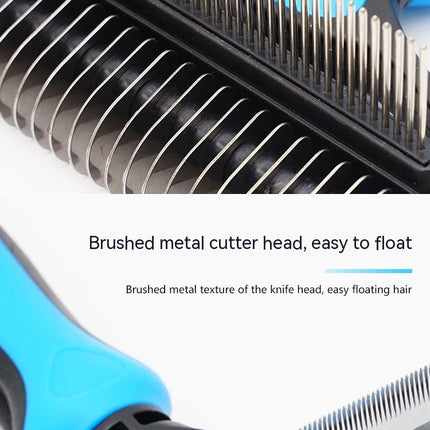 Pet Hair Unknotting Comb Thin Comb Two-in-one Beauty Products