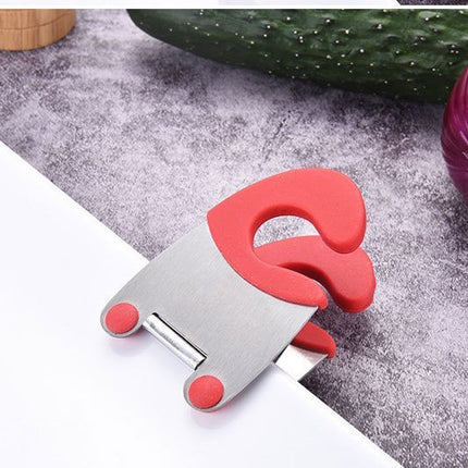 Stainless Steel Heat-resistant Spoon Rest Spatula Holder