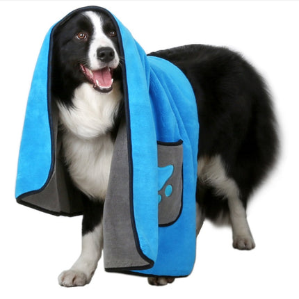 Pet bath towel