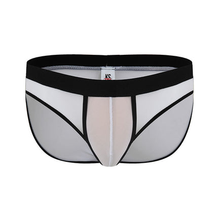 Low Waist Breathable Mesh Sexy Briefs Nylon Men