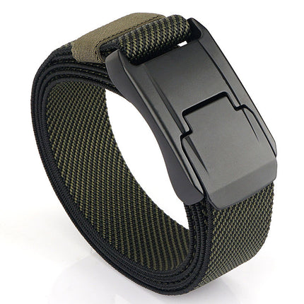 Men's Tactical Belt Casual Weaving Elastic
