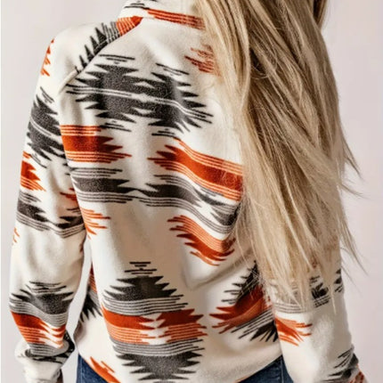 Women's Casual Western-Inspired Printed Jacket