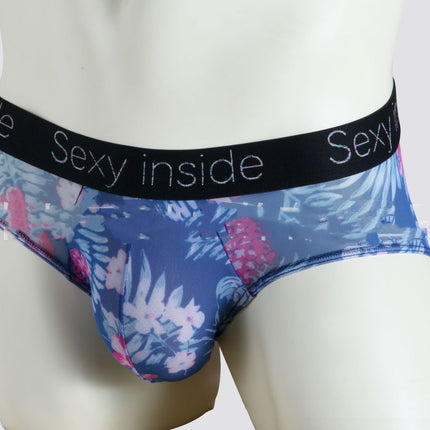 Men's Ice Silk Printed Shorts