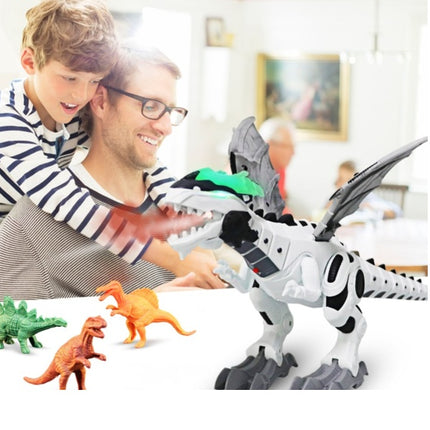 Walking Dragon Toy Fire Breathing Water Spray Dinosaur