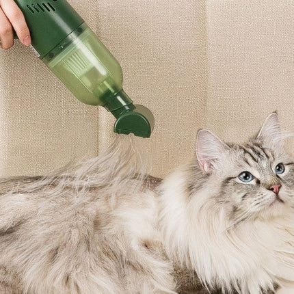 Cat Hair Cleaner Electric Dog Hair Suction On The Bed