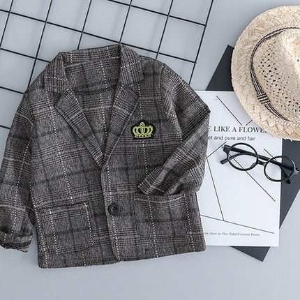 British small suit children's suit gentleman three-piece suit