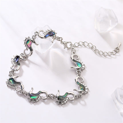 Animal Whale Penguin Butterfly Shell Abalone Bracelet