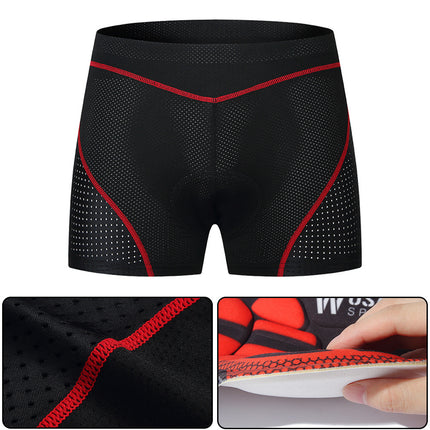 Biker Underwear Quick-drying Breathable Non-slip Thickened Silicone Cushion Cycling Shorts