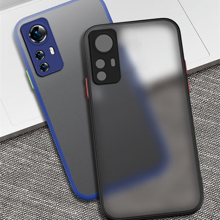 Drop-resistant Ultra-thin Frosted Silicone Transparent Protective Case