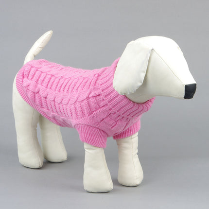 Three-dimensional High Elastic Solid Color Dog Sweater