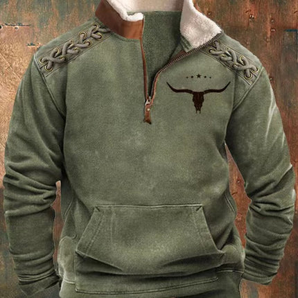 Autumn And Winter Amazon New Printed Long-sleeved Top