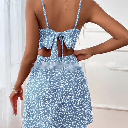 Sling Mini Dress Beach Vacation