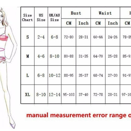 Women's Hollow Backless Tether Bikini