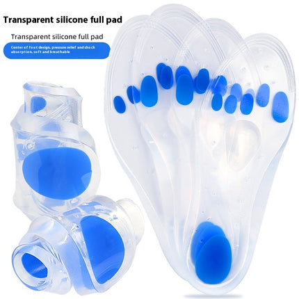 Silicone Soft Shock Absorption Slow Pressure Sports Leisure Insole