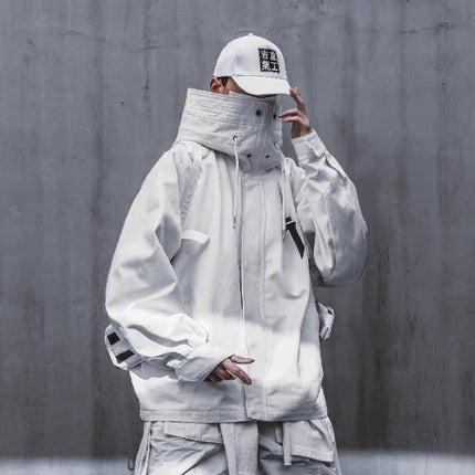 High Collar Japanese Jacket Tactics