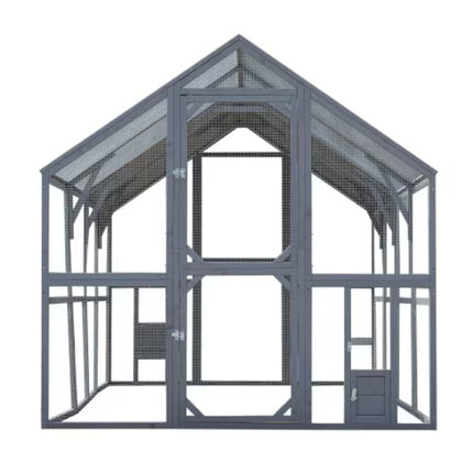 Outdoor Chicken Coop Fence