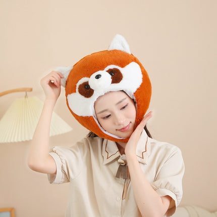 Brown Raccoon Headgear Hat Photo Shoot Props Cartoon Headgear
