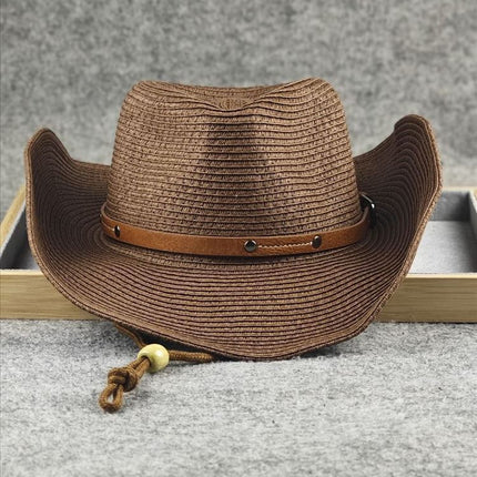 Big Head Circumference Cowboy Hat Summer Sunshade