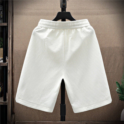 Printed Men's Loose Plus Size Shorts