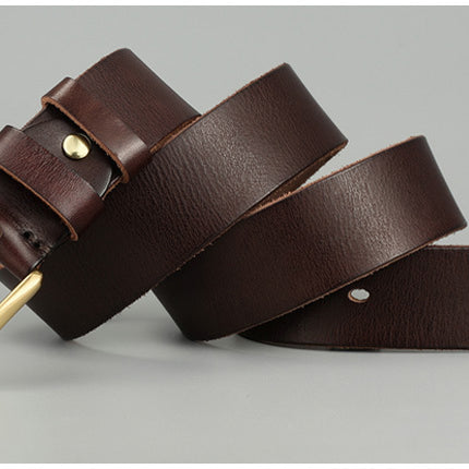 Handmade Casual Trend Men's Belts Cowhide