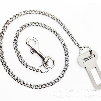 Stainless Steel Small Chain Puppy Car Safety Rope