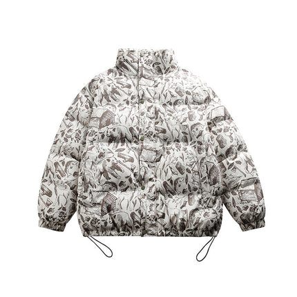 Men's Loose Thick Thermal Cotton Coat