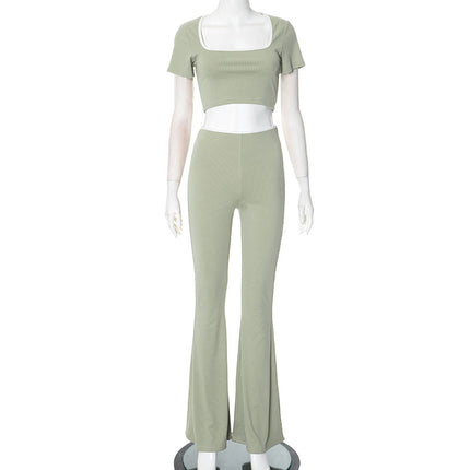 Comfortable Low Waist Elastic Navel Slightly Pull Slimming Suit