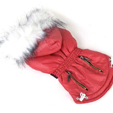 Zippered Cotton Padded Clothes For Pets