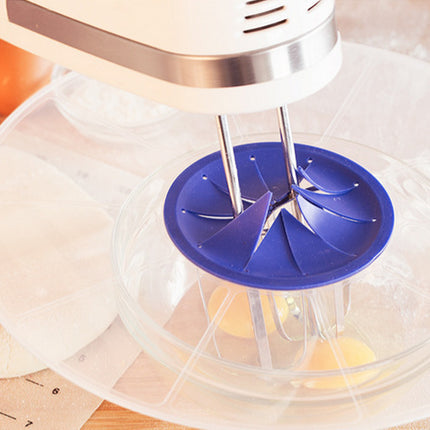 Plastic Eggs Mixer Anti Splash Lid Gadget for Egg Beater Bowl Cover Paste Cake Baking Tool Kitchen Cooking Accessories Supplies