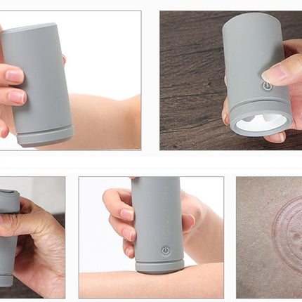 Electric Silicone Cupping Therapy Equipment Full Body Massage EMS Pulse Massager Suction Jar Pressure Vacuum Cupping Health Care