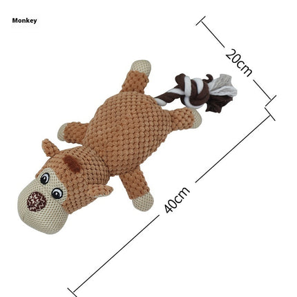 Dog Plush Toy Interactive Molar Teeth Cleaning