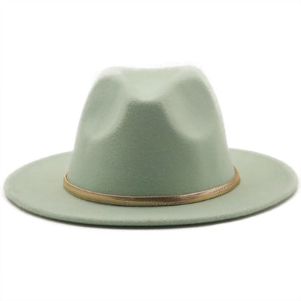 Fashion Autumn And Winter New Men's And Women's Woolen Top Hat Jazz