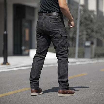 Personality Tactical Stretch Jeans Men