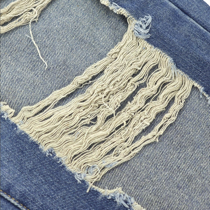 Women's High-Waist Jeans, Straight-Leg Ankle-Length Jeans In A Classic Style, Cotton Denim For All Seasons Forbidden Platform - Temu