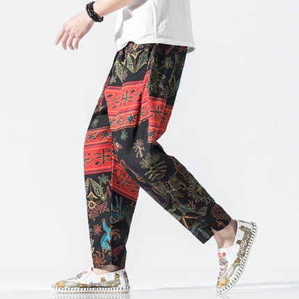 Chinese Style Small Foot Lantern Nine Pants