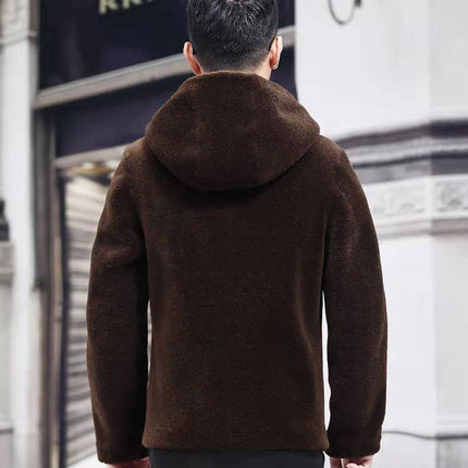 Sheep shearing jacket male double-sided