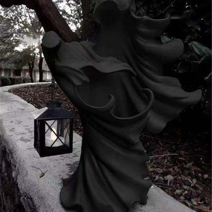 Faceless Ghost Sculpture Halloween Ghoul Resin Sculpture Decoration Party Decoration For Home Decor