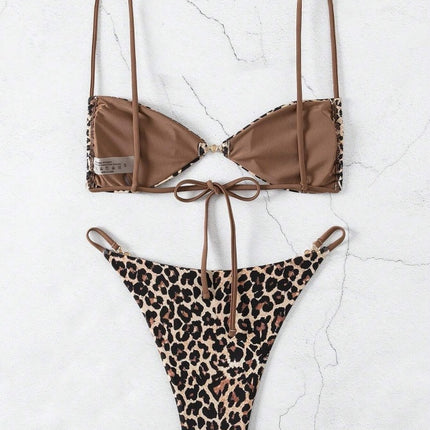 Women's Two-piece Casual Swimsuit P61 Decor