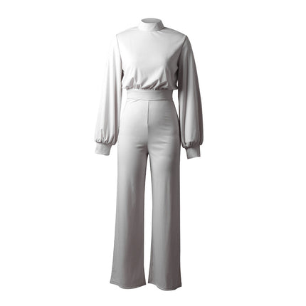 Long sleeved jumpsuit