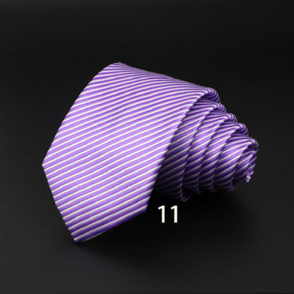 Men's Striped British Gentleman Polyester Fiber Tie