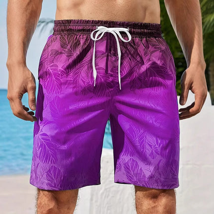 Men's Four Seasons Leisure 3D Printed Beach Shorts