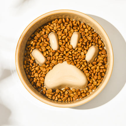 Japanese Style Ceramic Pet Cat And Dog Bowl