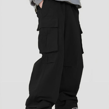 Casual Loose Three-dimensional Pocket Fried Street Overalls