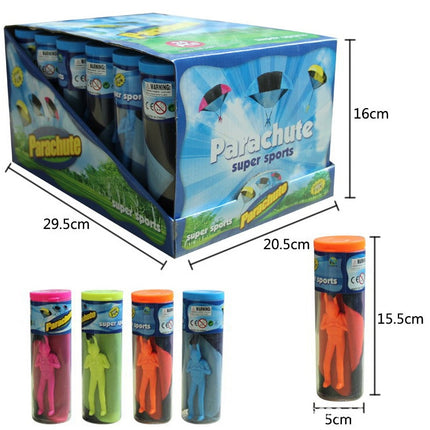 Hand Throwing Mini Soldier Camouflag Parachute Funny Toy Kid Outdoor Game Educational Fly Parachute Sport For Parent Child Toys