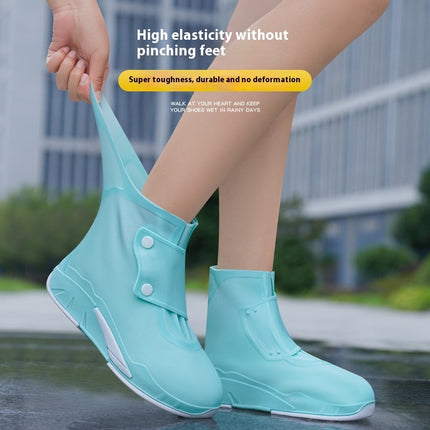 Non-slip Wear-resistant Shoes Bottom Rainy Silicone Rainproof Children's Rain Boots