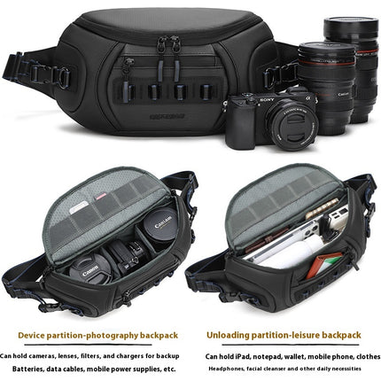 Camera Bag Fashion Shoulder Men's Chest Bag